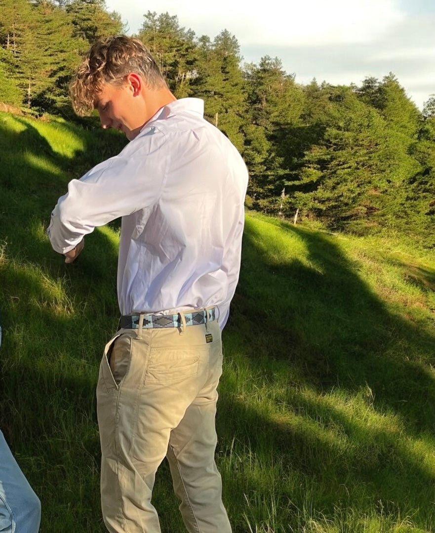 C&S Polo Belt Azul Marino