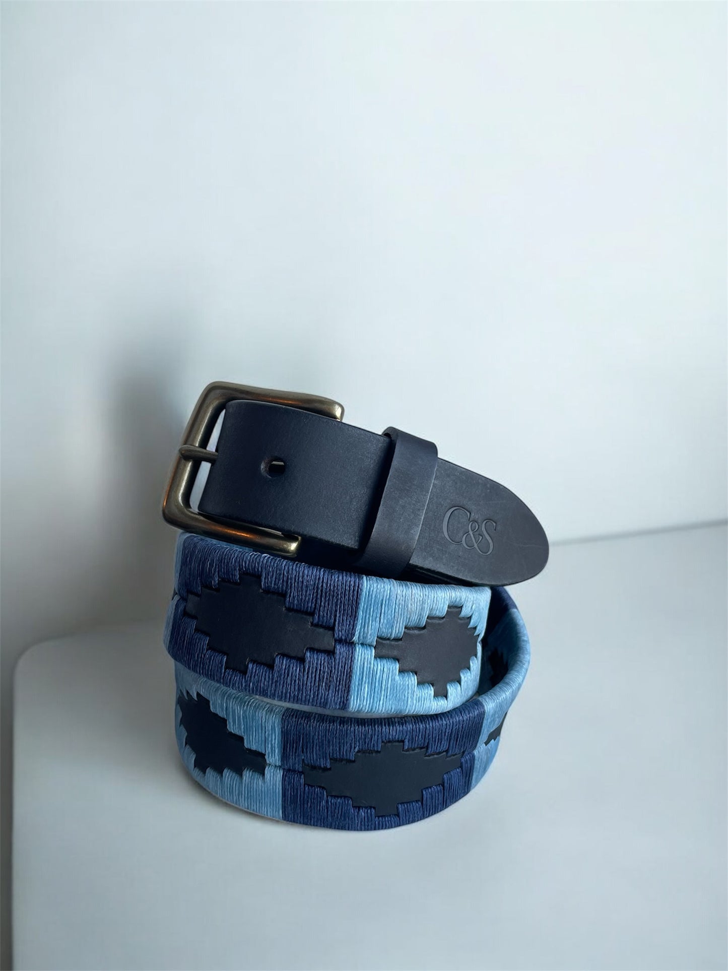 C&S Polo Belt Azul Marino